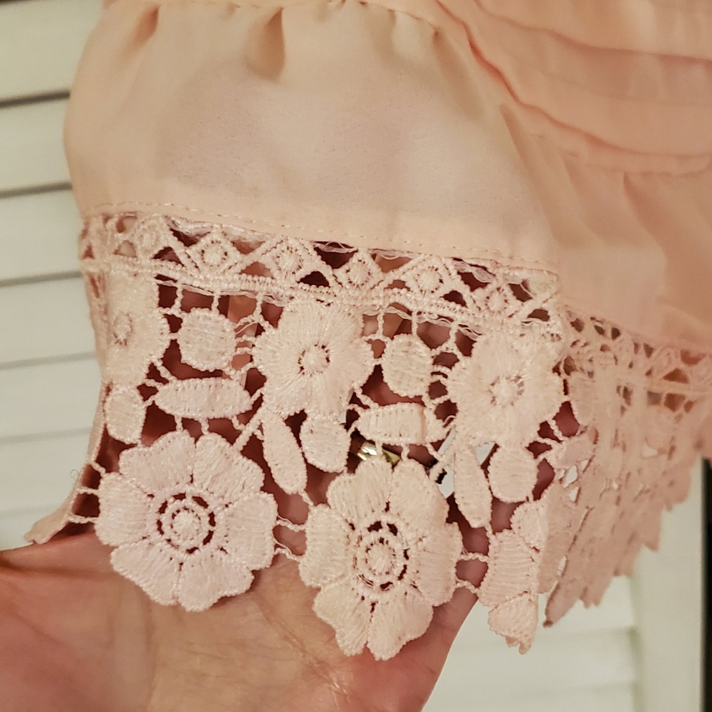 Joseph Ribkoff Light Pink Top Size Large - Picture 2 of 9